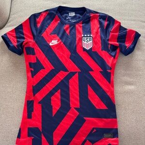 Nike USA Soccer Jersey Red and Navy